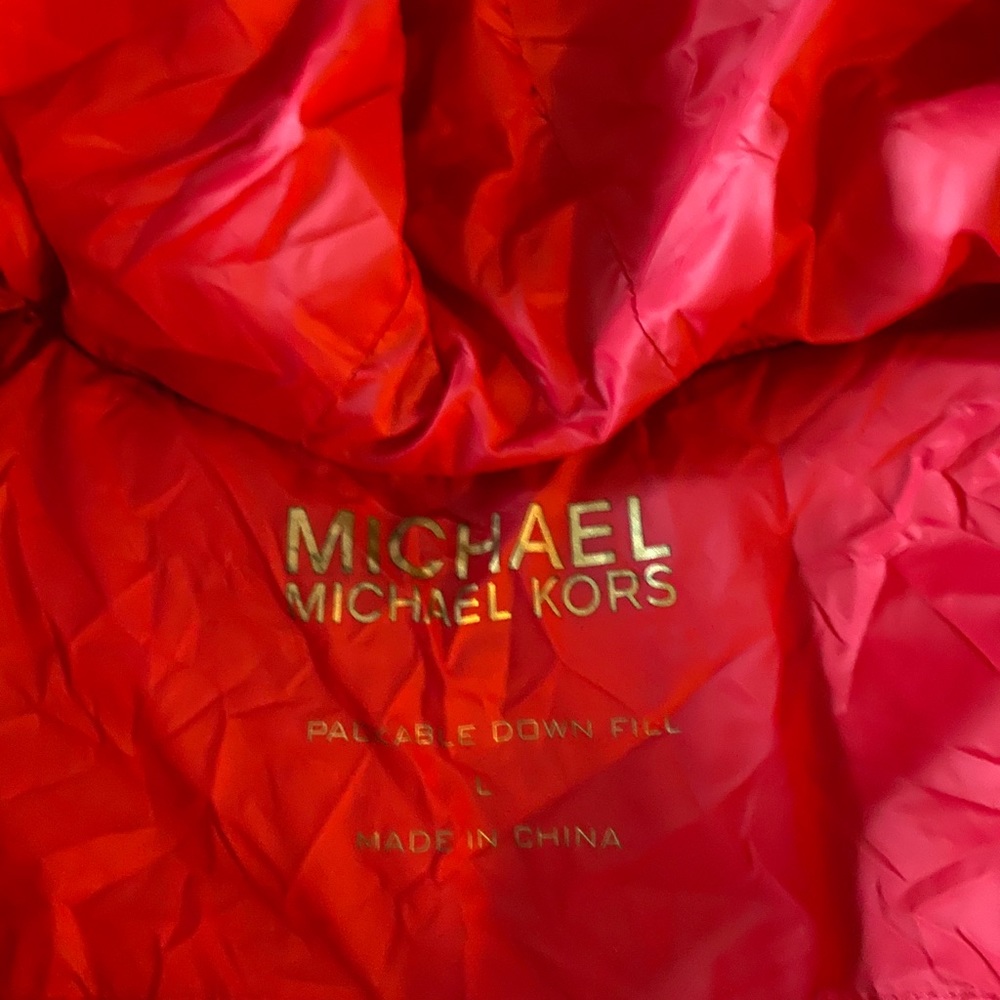 Michael Michael Kors Womens Jacket (red) - Picture 2 of 2